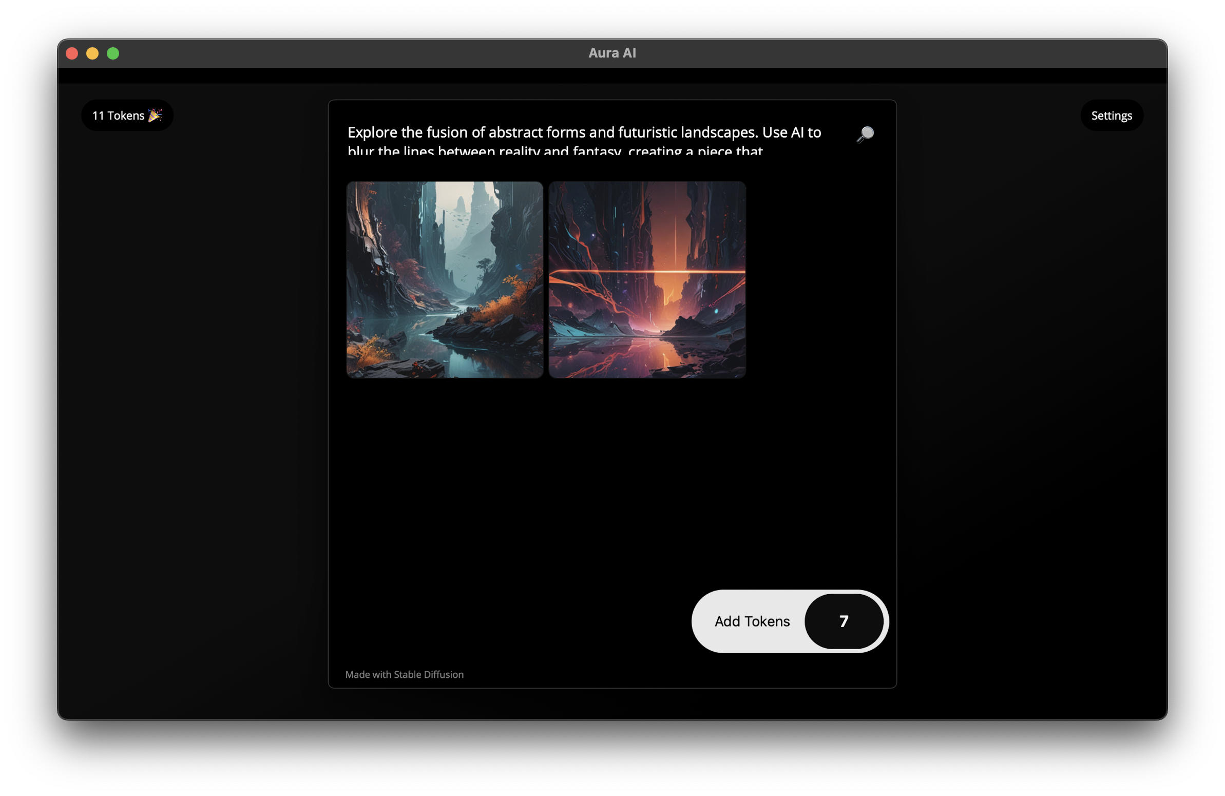 aura ai art pc generator