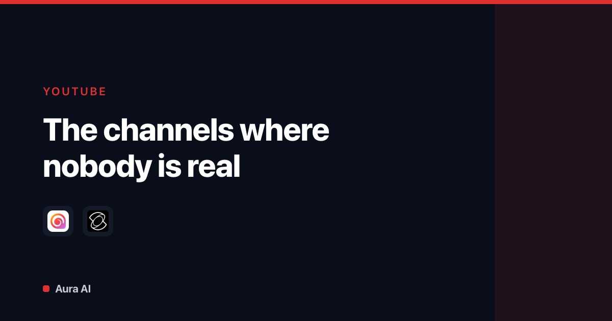 AI‑Only Channels: How Artificial Intelligence Is Taking Over YouTube