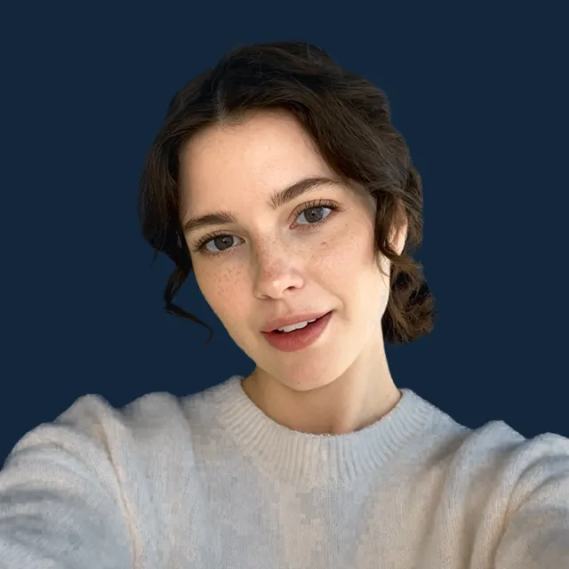 Mia, the AI presenter whose voice was cloned for this demo