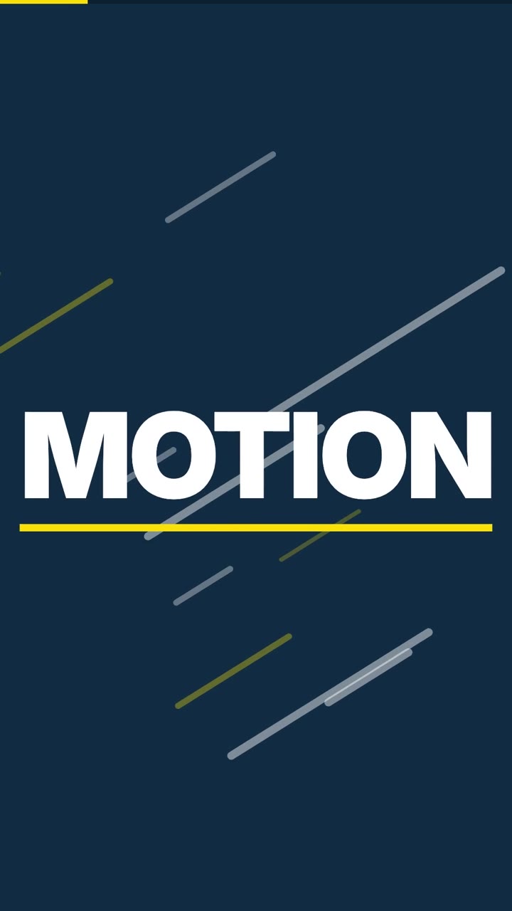 Kinetic typography motion graphics on the beat