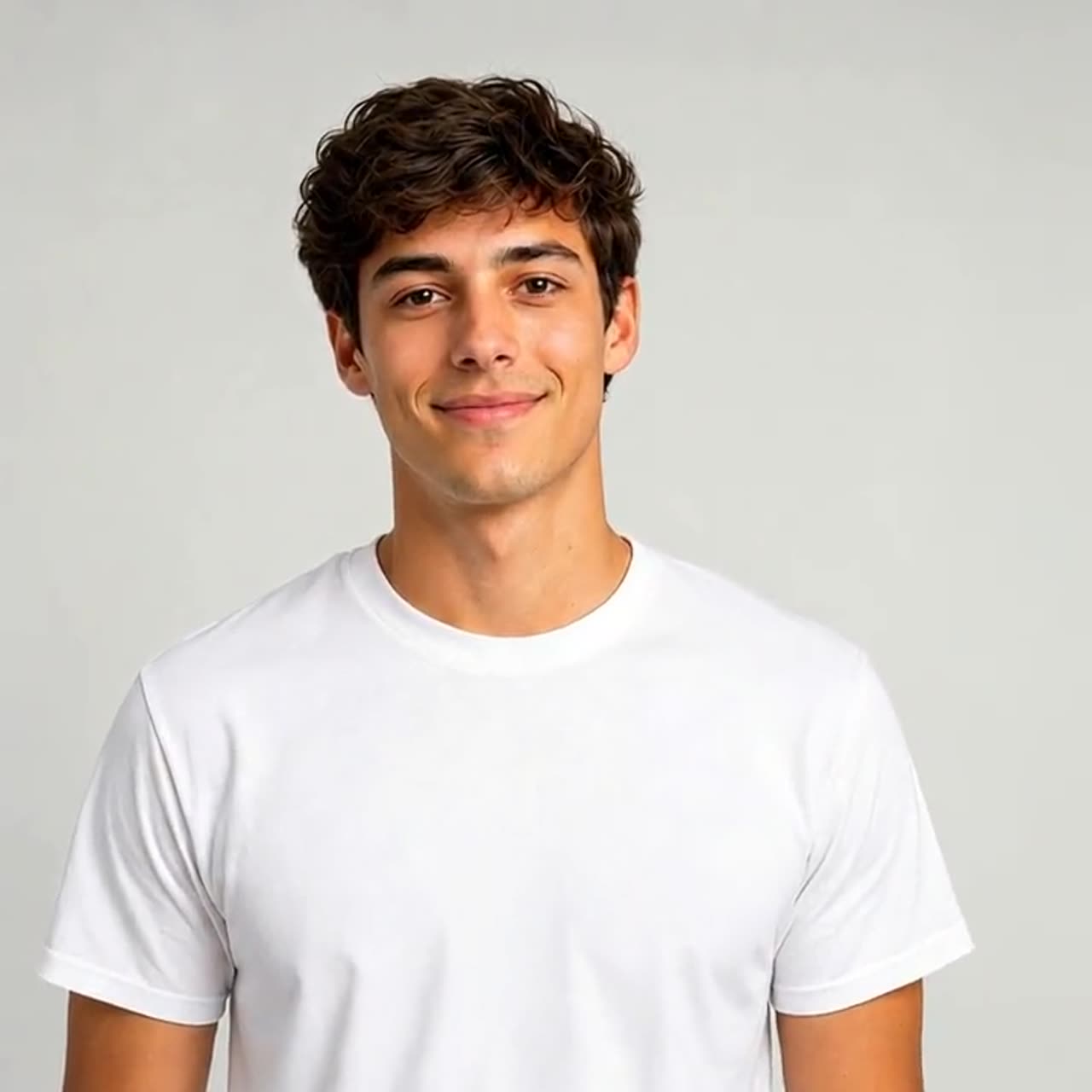 AI video editing: a logo removed from a t-shirt