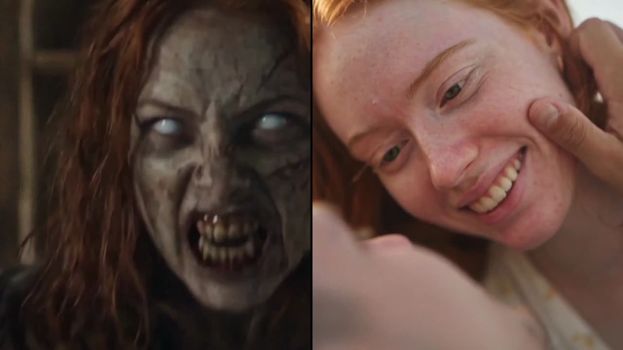 Zombie Love Story AI video made from two photos