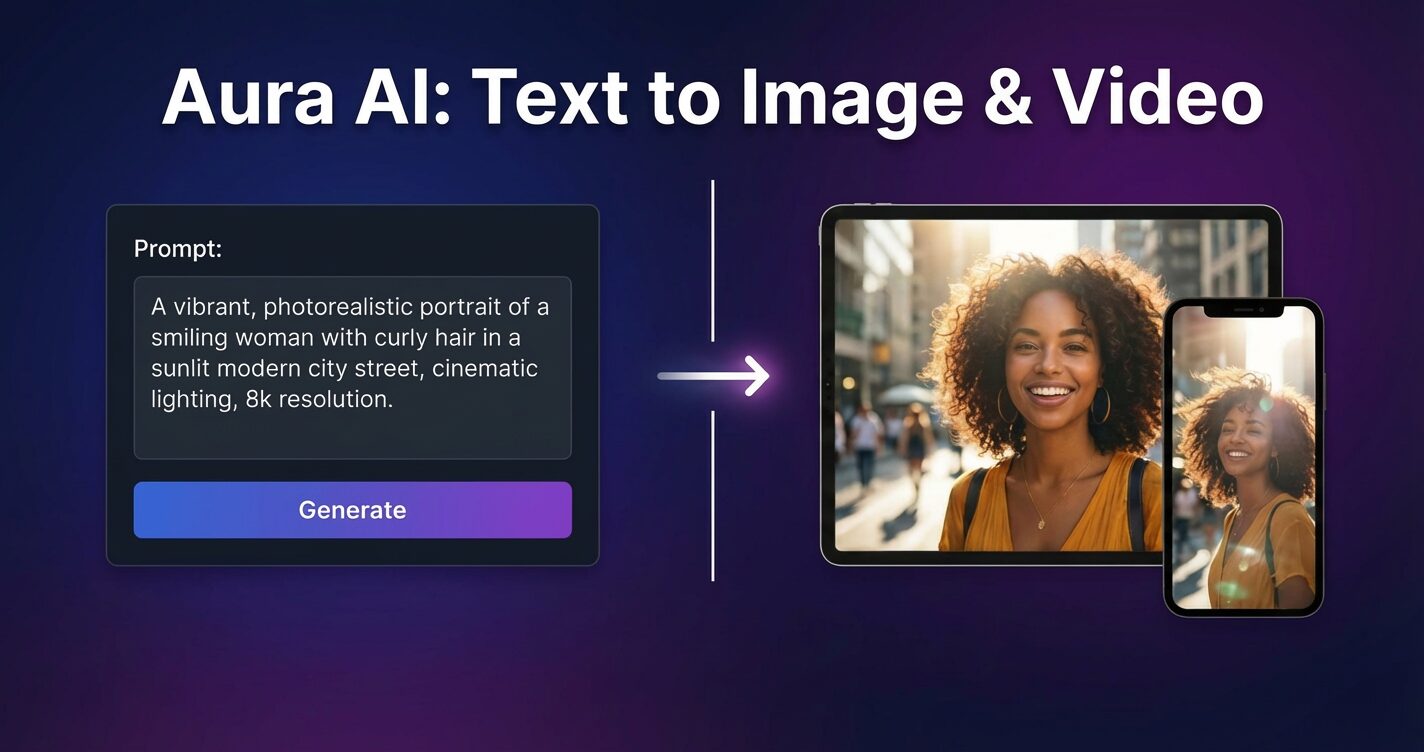 Aura AI - AI Video Generator Veo 2 Veo 3 Luma Kling Minimax logo